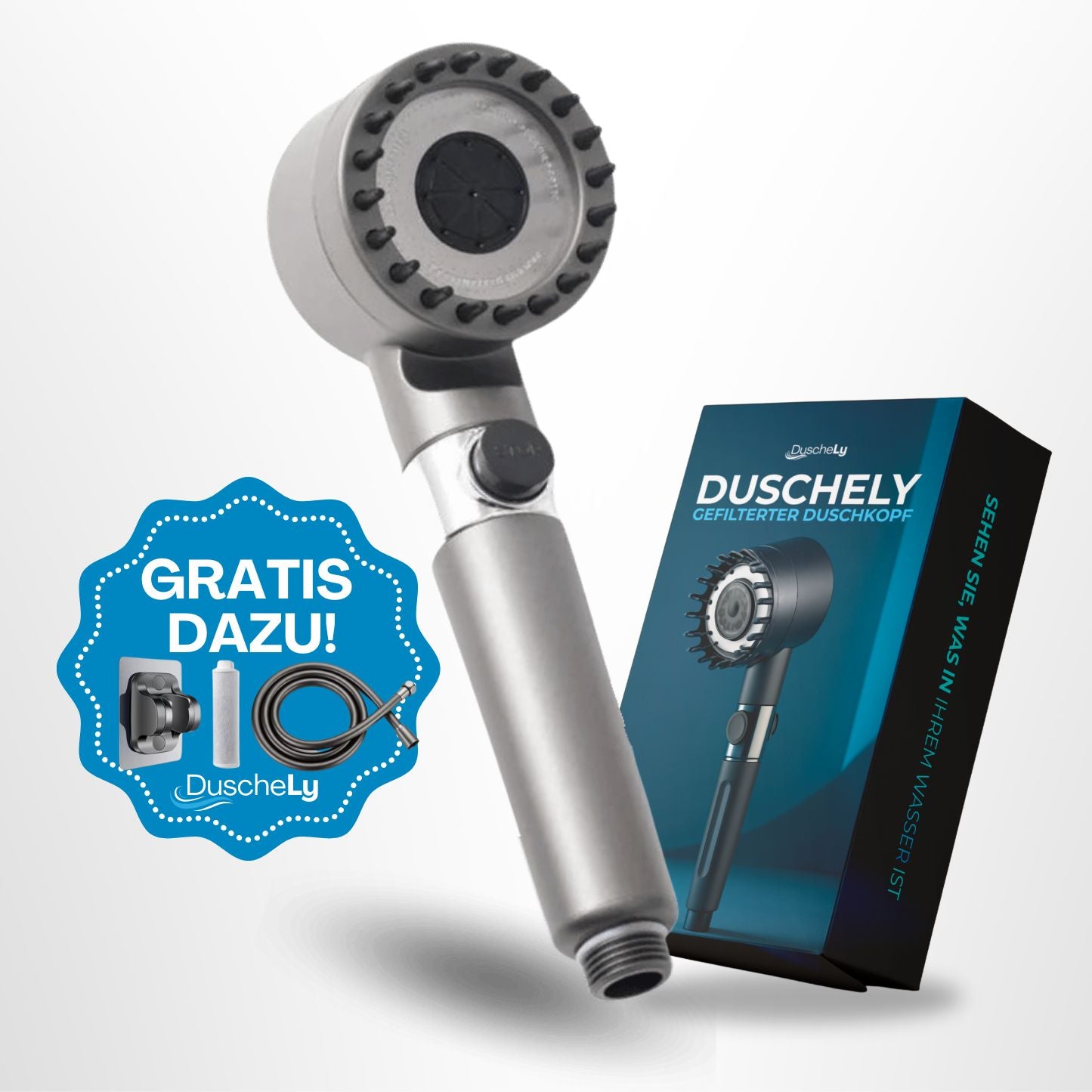 DuscheLy Gefilterter Duschkopf